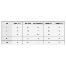 Fietsbroek Thermische bescherming tegen water en windmaat XL Zwart