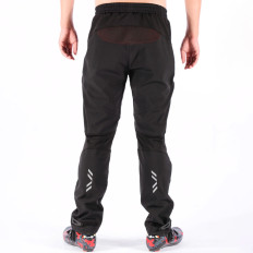 Pantalon de bicyclette Protection thermique contre l'eau et la taille du vent S noir