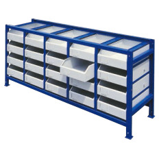 Workshop på dele og skuffe værktøjer med containere sæt 21 ELEM.