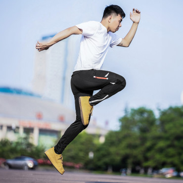 Comfortable bicycle pants Breathable material size L black