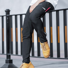 Pantalon de vélo confortable Matière respirante taille M Noir