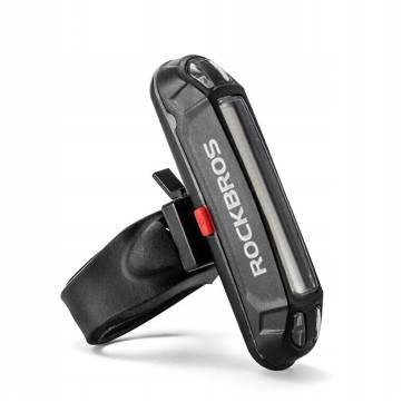 Lâmpada de bicicleta traseira sob a sândalo vermelho impermeável USB