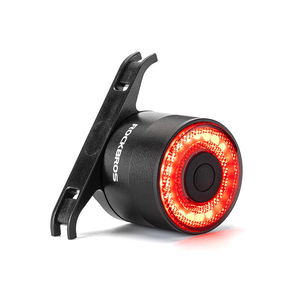 Lampe à vélo arrière Alliage système rouge Quatre modes de fonctionnement Lampe à vélo arrière Alliage système rouge Quatre modes de fonctionnement
