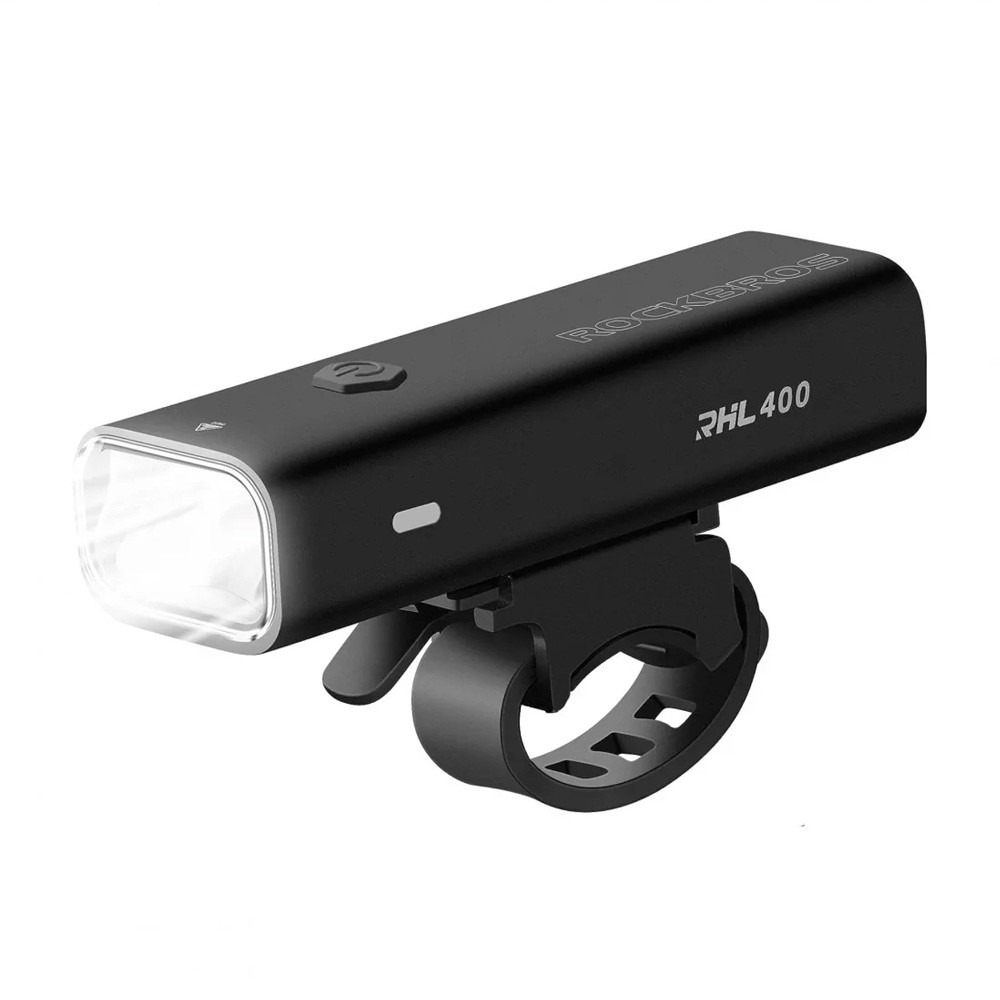 Lampe à vélos avant 400lm + Micro Câble USB 4 modes de fonctionnement