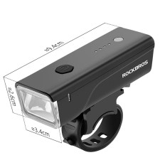 Cykelljus 260lm + USB-C-kabel 4 Driftslägen