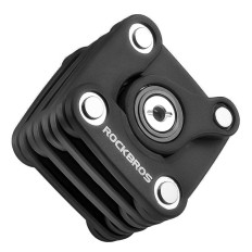 Verrouillage de la roue de fermoir à vélo - Noir