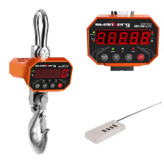 Hanging scale - 5 TON - hook scale with remote for industry up to 5000 Kg - LED