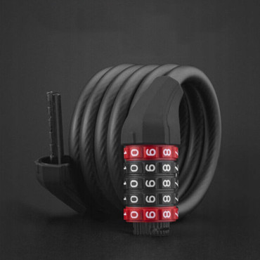 Fietsen Clasp Castle op het cipher 5 Cyfra touw 1.8m - Zwart