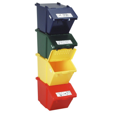 Konteiners par kārtošanas Discover - Yellow 45L