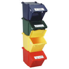 Container for Sorter Discover - Yellow 45L