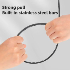 Cierre de bicicletas en el castillo del casco de bicicleta en el cifrado 0.5m - negro