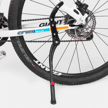 Teleskopisk cykelfotjustering Aluminium Aluminium - Svart