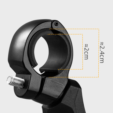 Cycling Round Round Left - Black