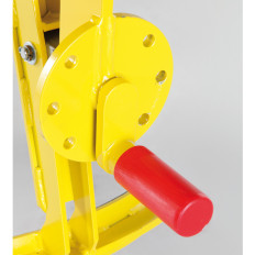 Lift handle for secure lifting and carrying barrels 200l