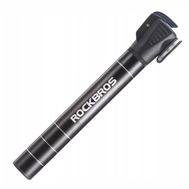 A small bicycle pump 7...
