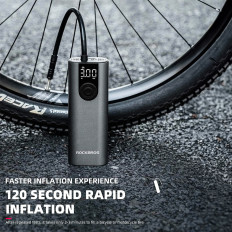 Elektrické čerpadlo Bicykel Motor Automatická guľa 10 bar s LED displeja + kábel USB-C