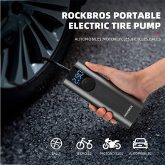 Elektrické čerpadlo Bicykel Motor Automatická guľa 10 bar s LED displeja + kábel USB-C