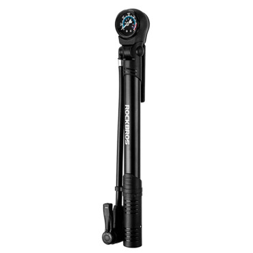 Hand Cykelpump med Manomentem 8 Bar - Svart