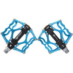 Pédales de vélo de VTT Bleu de niveau de niveau