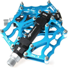 Pédales de vélo de VTT Bleu de niveau de niveau