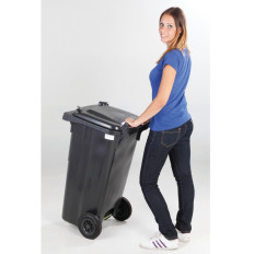 Otpad za kontejner i attizamska kopča za otpad Europlast Austria - Plavi 120L