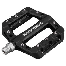 MTB bicycle pedals atnilic nylon and black steel