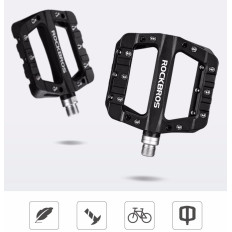 Mtb sykkelpedaler atnilisk nylon og svart stål