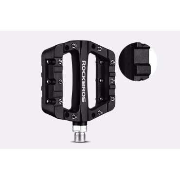 MTB-Fahrradpedale Atnilic Nylon und schwarzer Stahl