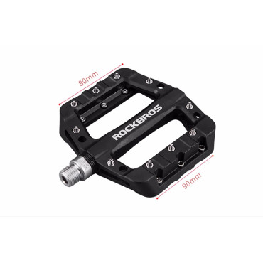 MTB bicycle pedals atnilic nylon and black steel