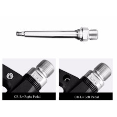 MTB jalgratta pedaalid atnilic nailon ja must teras