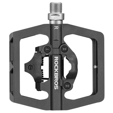 MTB bicyklové pedály s SPD Shimano Latches - Black