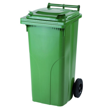 Kontajnerový odpad a konzumácia odpadovej spony Europlast Austria - zelená 120l