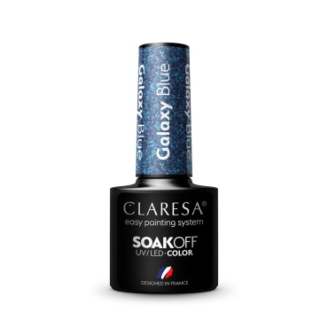 CLARESA Hybrid Gel-Lack Galaxy Blue 5g — Vorderansicht
