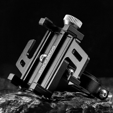 Sykkelholder for rattet for aluminiumslegering - svart