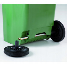 Container Waste and Athestic waste buckle Europlast Austria - black 120l