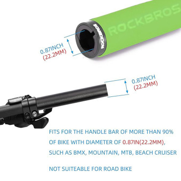 Colheita de bicicleta apertos com esponjas verdes-pretas