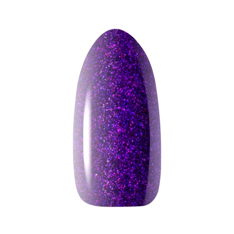 CLARESA Υβριδικό Βερνίκι Galaxy Purple 5g — κοντινή επιφάνεια