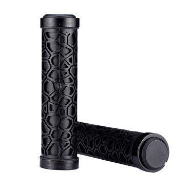 Grips koles drži z gumijastim prikolico. 22mm črna