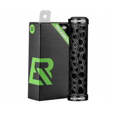 Bicycle grips holds with rubber trailer. 22mm black