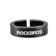 Apertos de bicicleta mantêm com reboque de borracha. 22mm preto e laranja