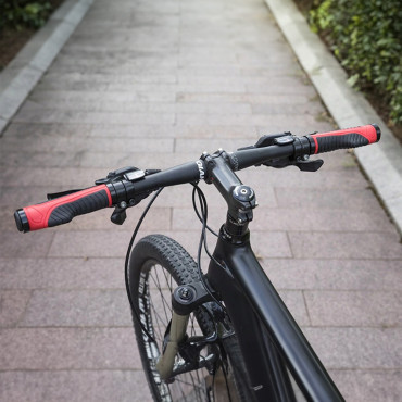 Apertos de bicicleta de bicicleta gordurosa qua. 22mm vermelho