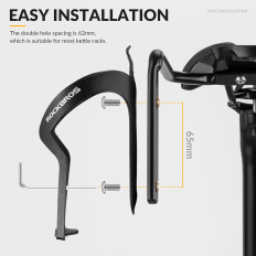 Bolsa de soporte de bicicletas multifuncional Sweder Sower - Negro