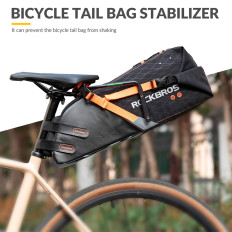 Multifunkčný držiak držiteľa bicyklov Stabilizátor Sower Bag - čierna