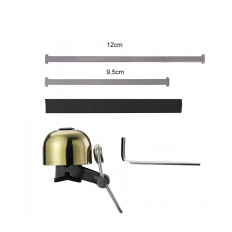 Retro kerékpár - arany