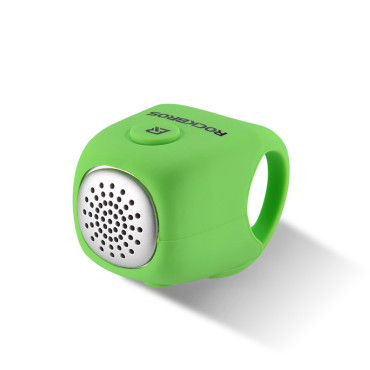 Sino eletrônico em alojamento de silicone - verde