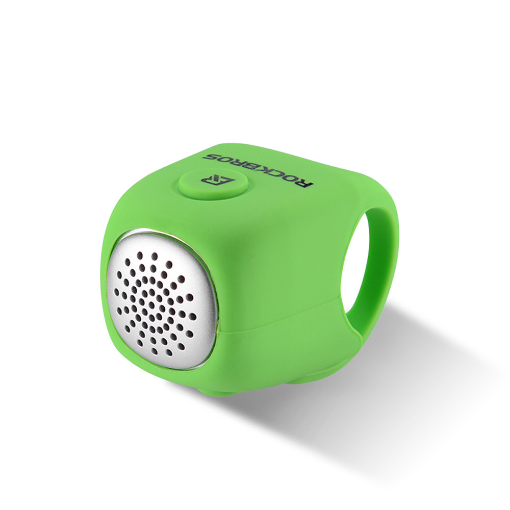 Sino eletrônico em alojamento de silicone - verde