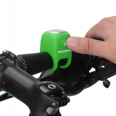 Sino eletrônico em alojamento de silicone - verde