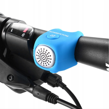 Sino eletrônico em alojamento de silicone - azul