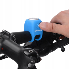 Electronic bell in silicone housing - blue