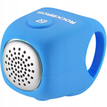 Cloche électronique en boîtier en silicone - bleu